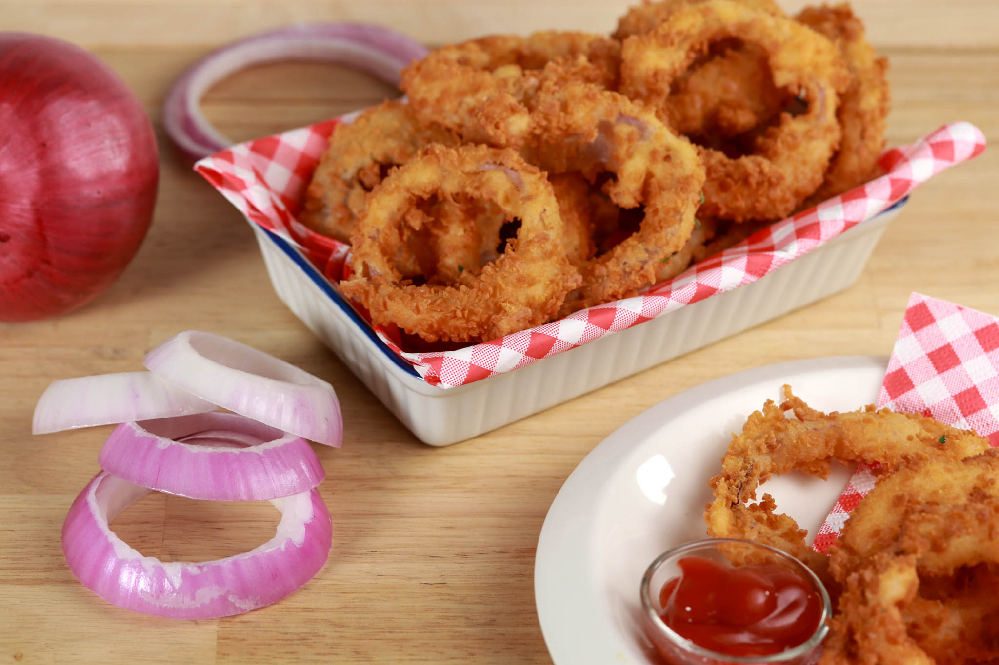 Gluten-Free Onion Rings Flour Batter\Kinnikinnick Foods